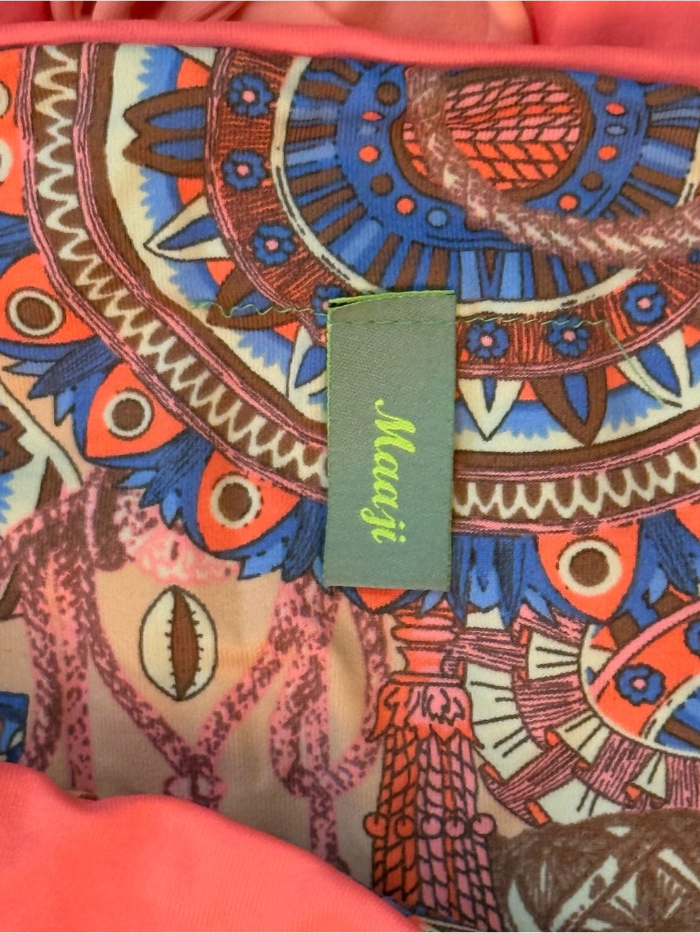 Maaji Orange Bikini Sz M NWOT - Picture 3 of 3